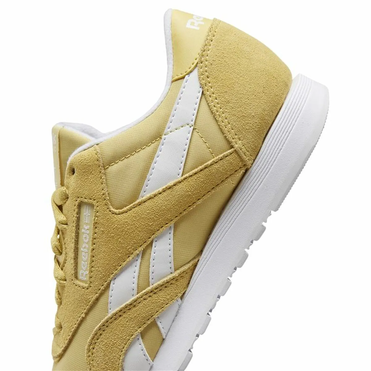 Sports Trainers for Women Reebok Classic Nylon Yellow