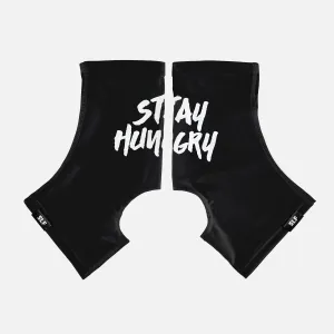 Stay Hungry Black Spats / Cleat Covers