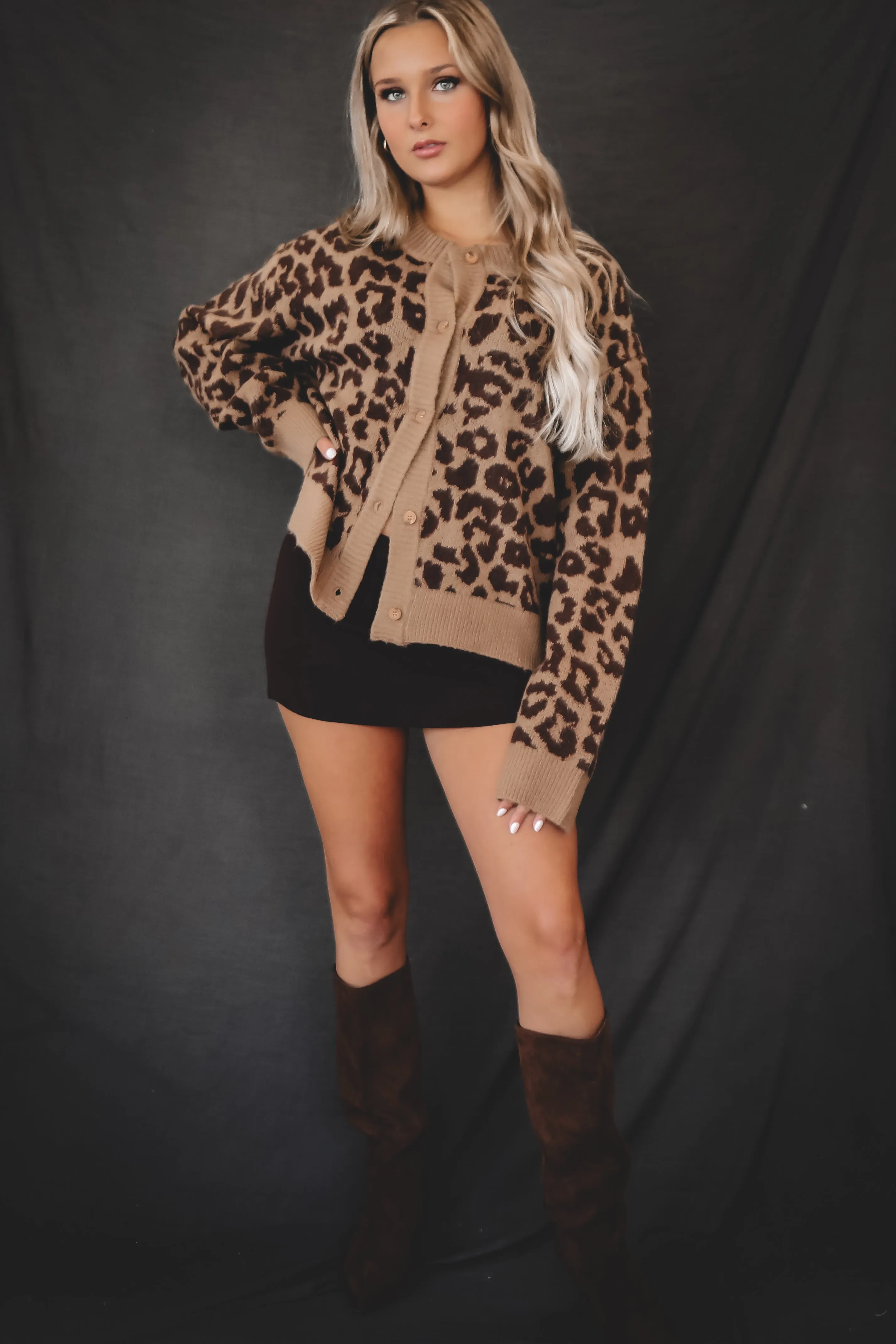 Style In The Wild Leopard Cardigan