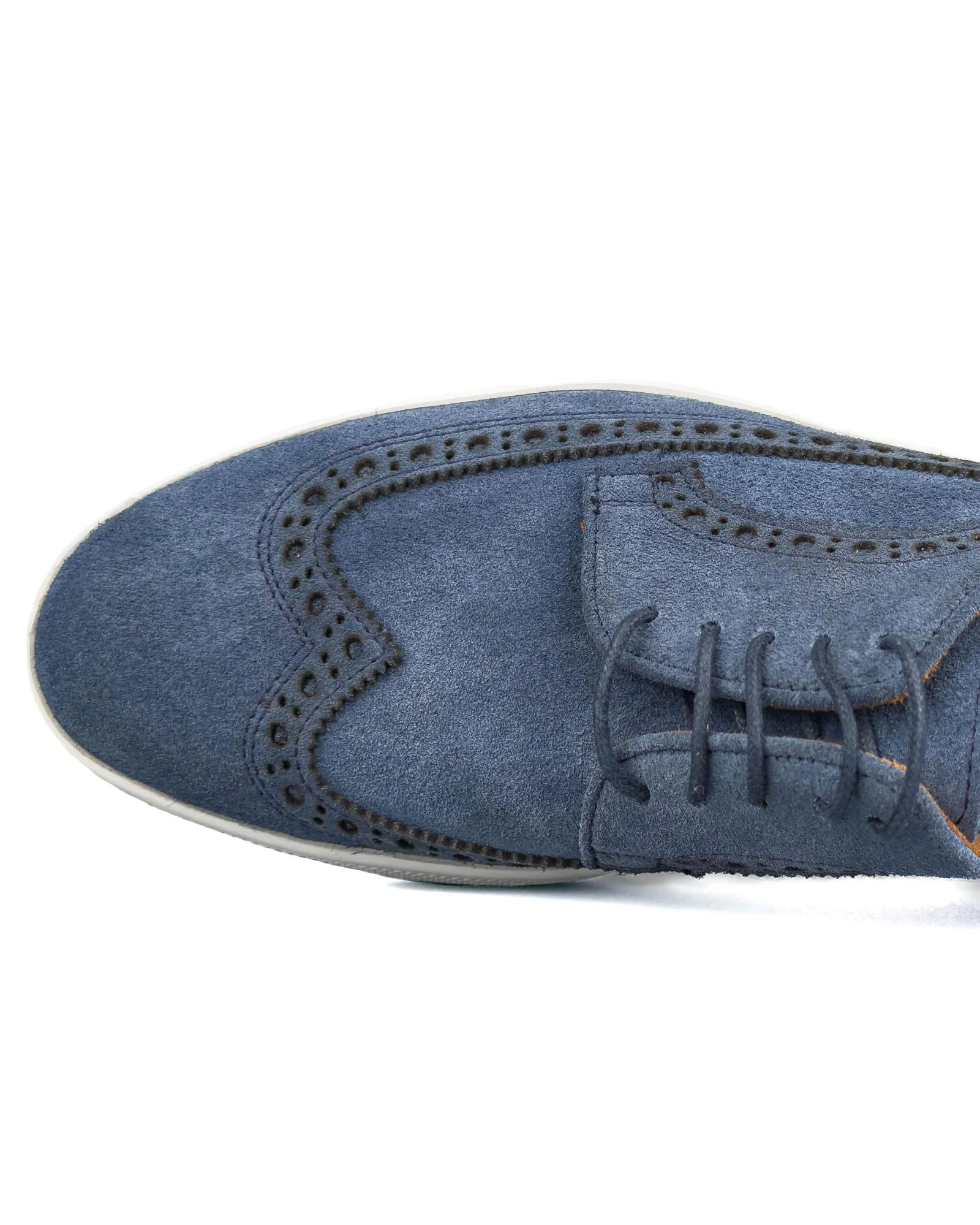 T-Tango-Y Navy Blue Genuine Suede Leather Casual Classic Men's Shoe