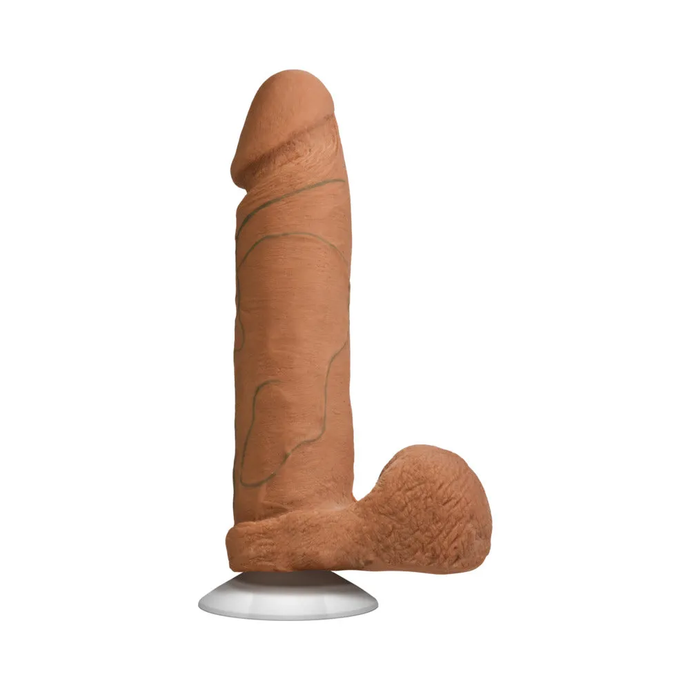 The Realistic Cock - UR3 - 8 Inch Brown