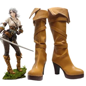 The Witcher 3: Wild Hunt Ciri Shoes Cosplay Boots