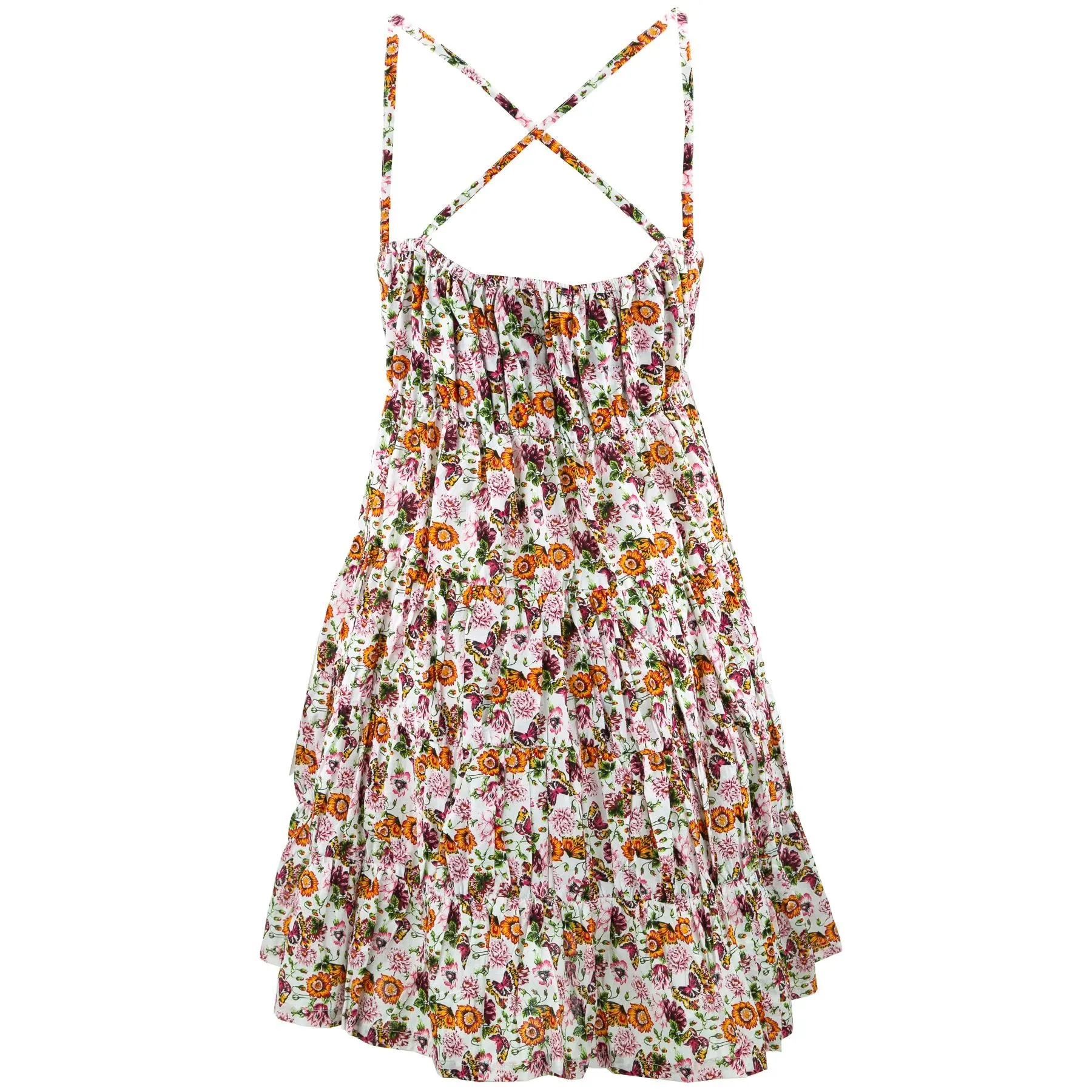 Tier Drop Summer Dress - Delicate Daisy