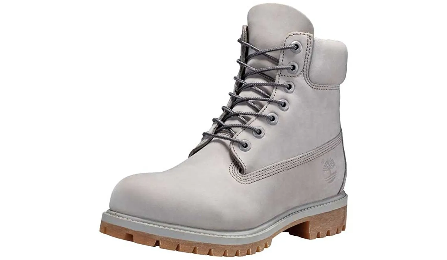 Timberland 6 Inch Premium Waterproof Mens Boots Light Grey