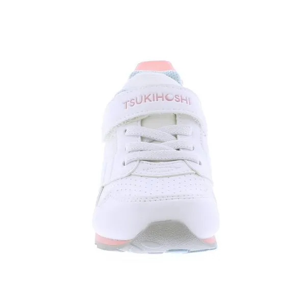 Tsukihoshi Child Racer (Sizes 7 - 13) - White/Pink