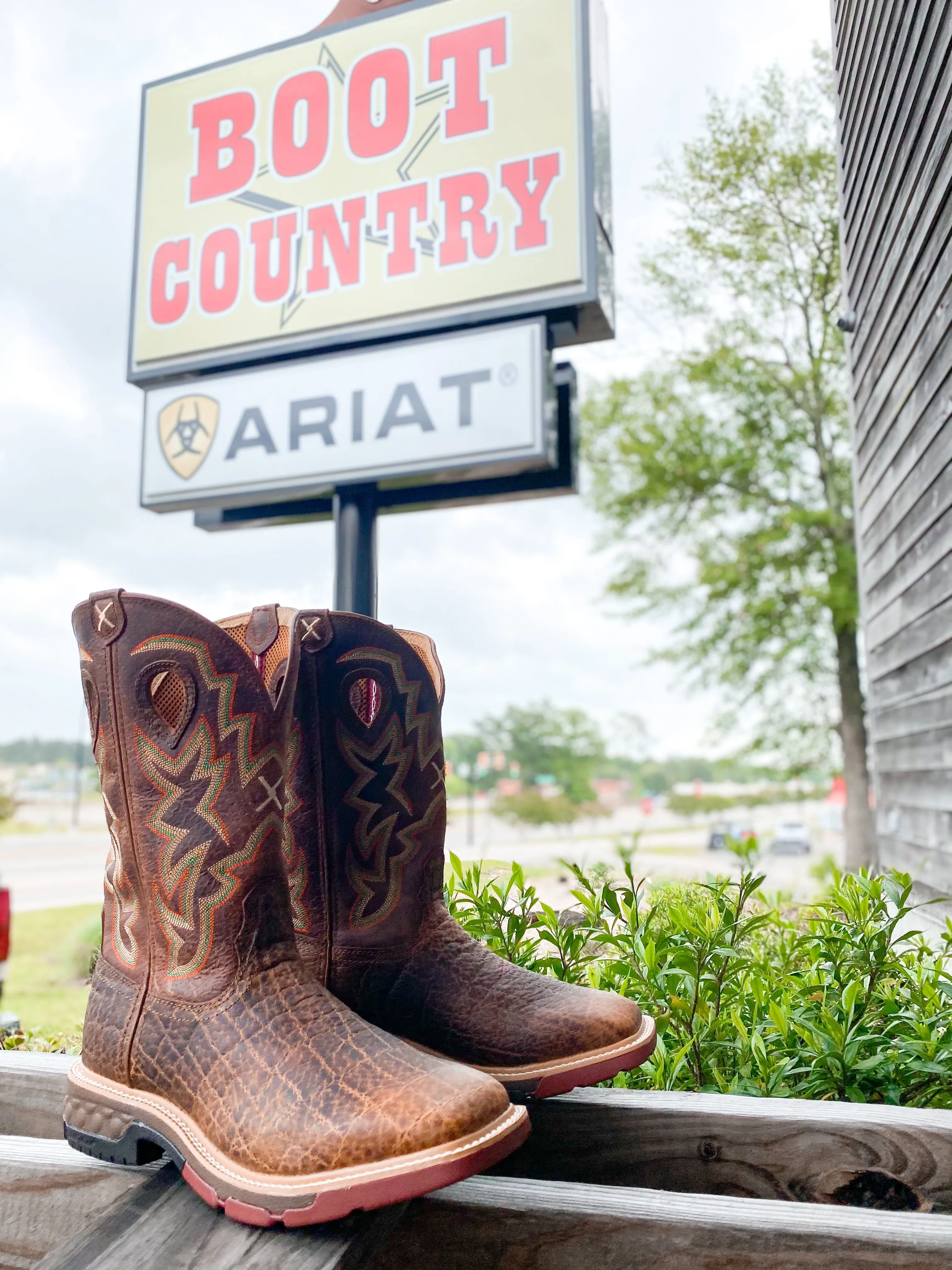 TWISTED X WESTERN WORK BOOT WITH CELLSTRETCH