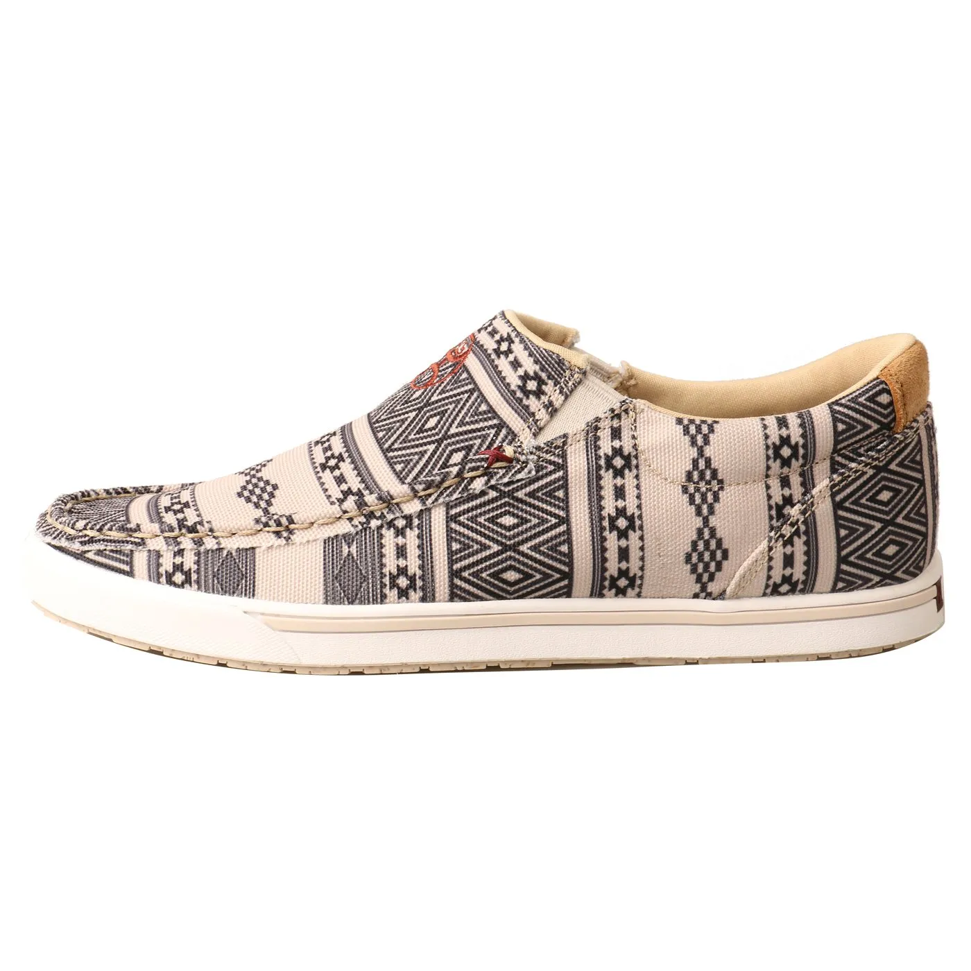 Twisted X Women's Hooey Loper Slip-On Shoes, Taupe/Black