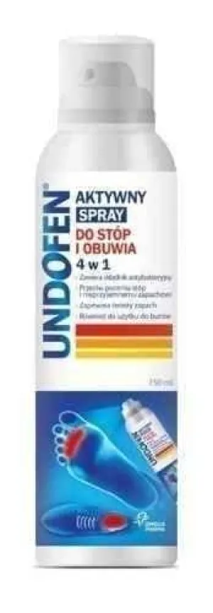 UNDOFEN Active foot and shoe spray 4in1 150ml