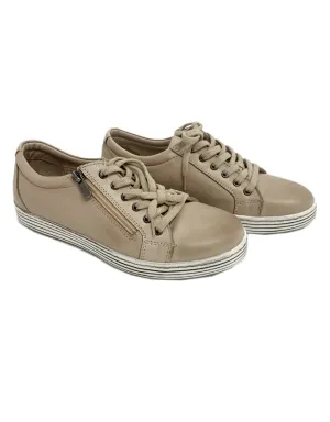 Unity Leather Sneakers Stone