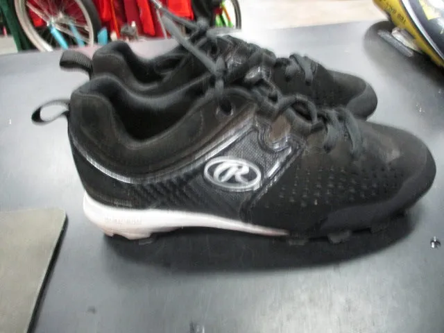 Used Rawlings Coolflo Size 1 Baseball Cleats