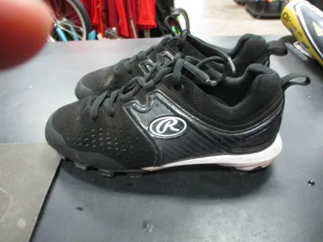 Used Rawlings Coolflo Size 1 Baseball Cleats