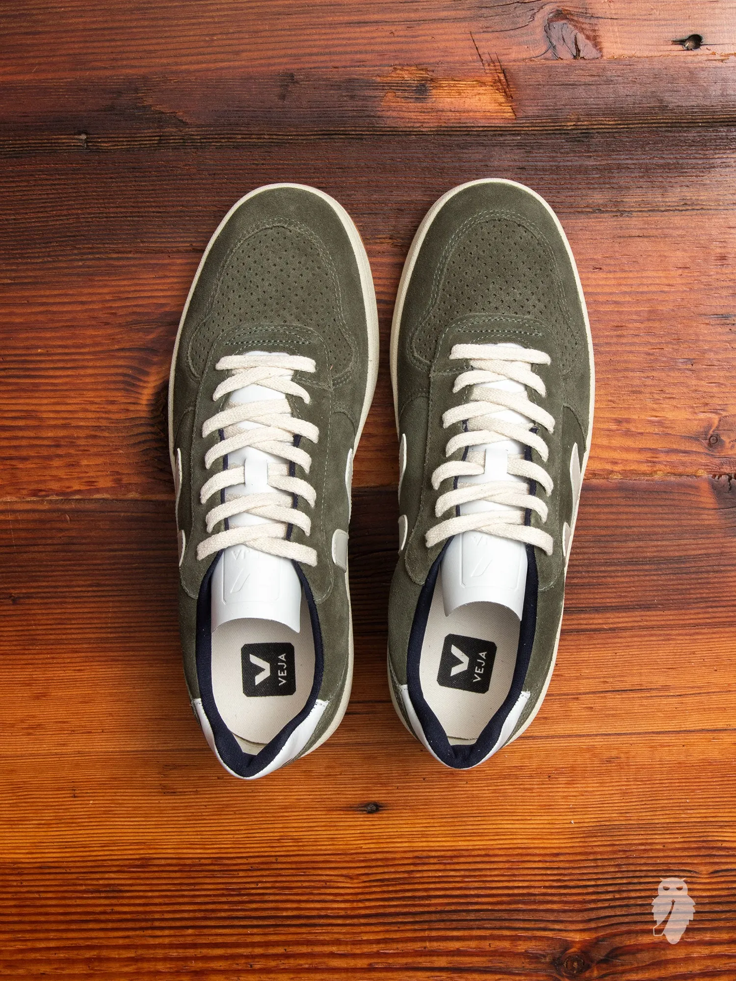 V-10 Sneaker in Olive Suede