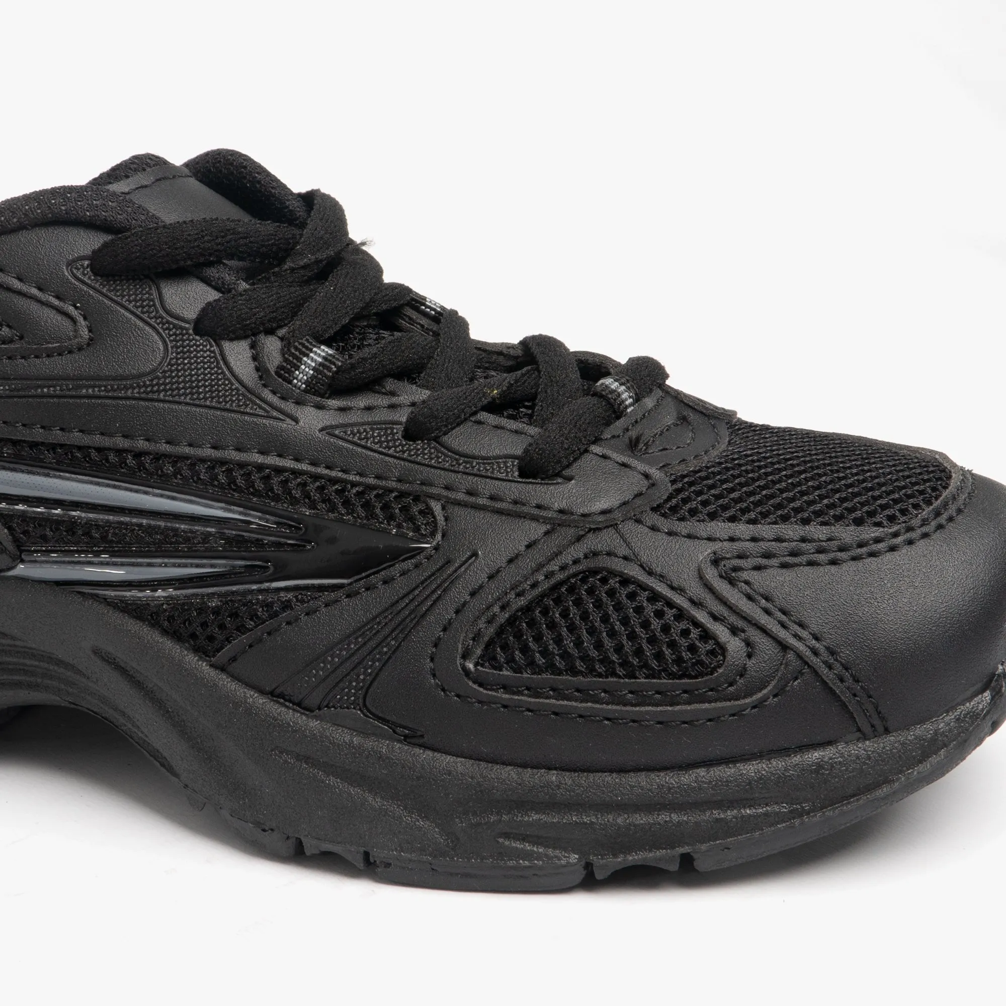 VENUS III Unisex Teens Trainers Black