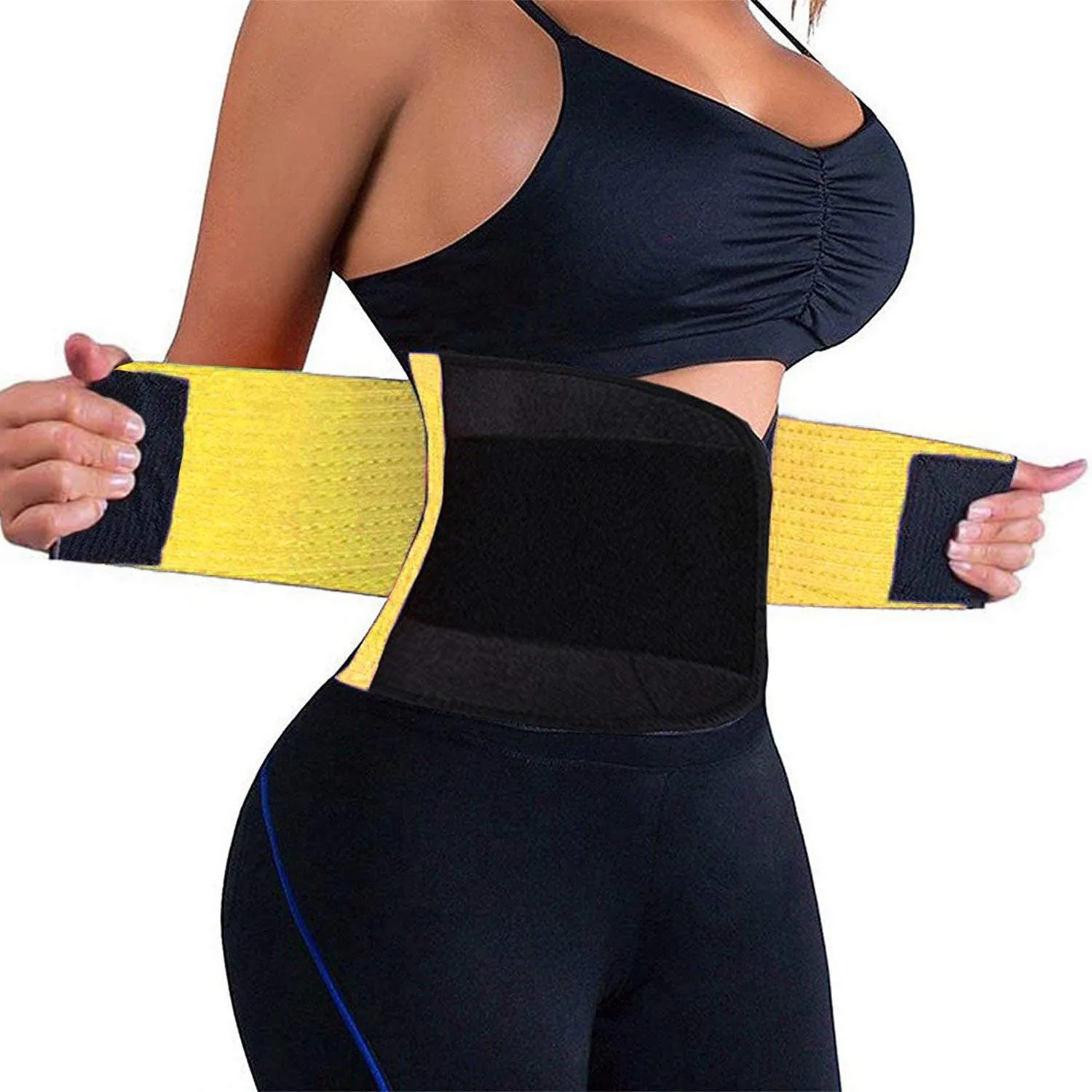 Waist Trainer Women - Waist Cincher Trimmer - Slimming Body Shaper Belt - Sport Girdle Belt