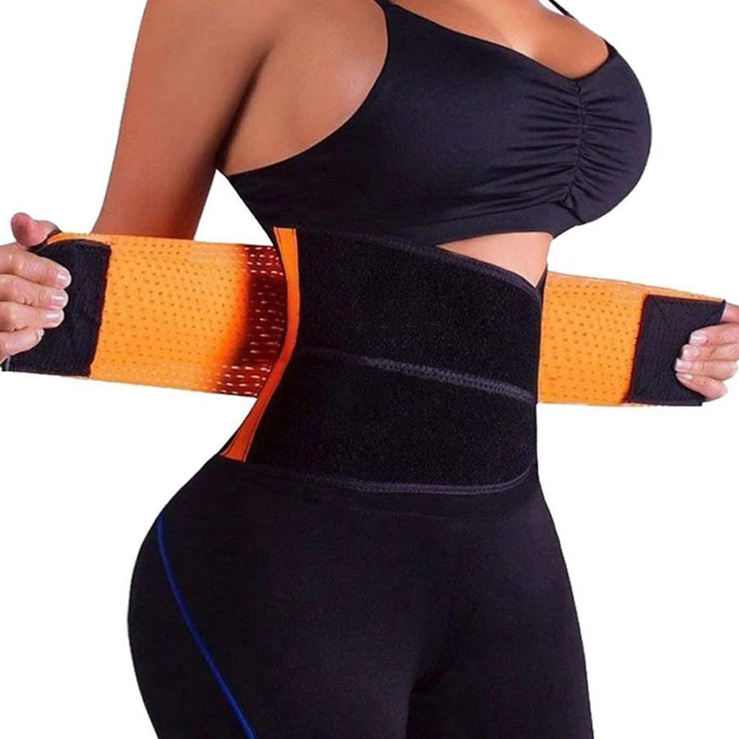 Waist Trainer Women - Waist Cincher Trimmer - Slimming Body Shaper Belt - Sport Girdle Belt