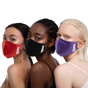 Washable 99.9% Antibacterial Aerosilver Mask