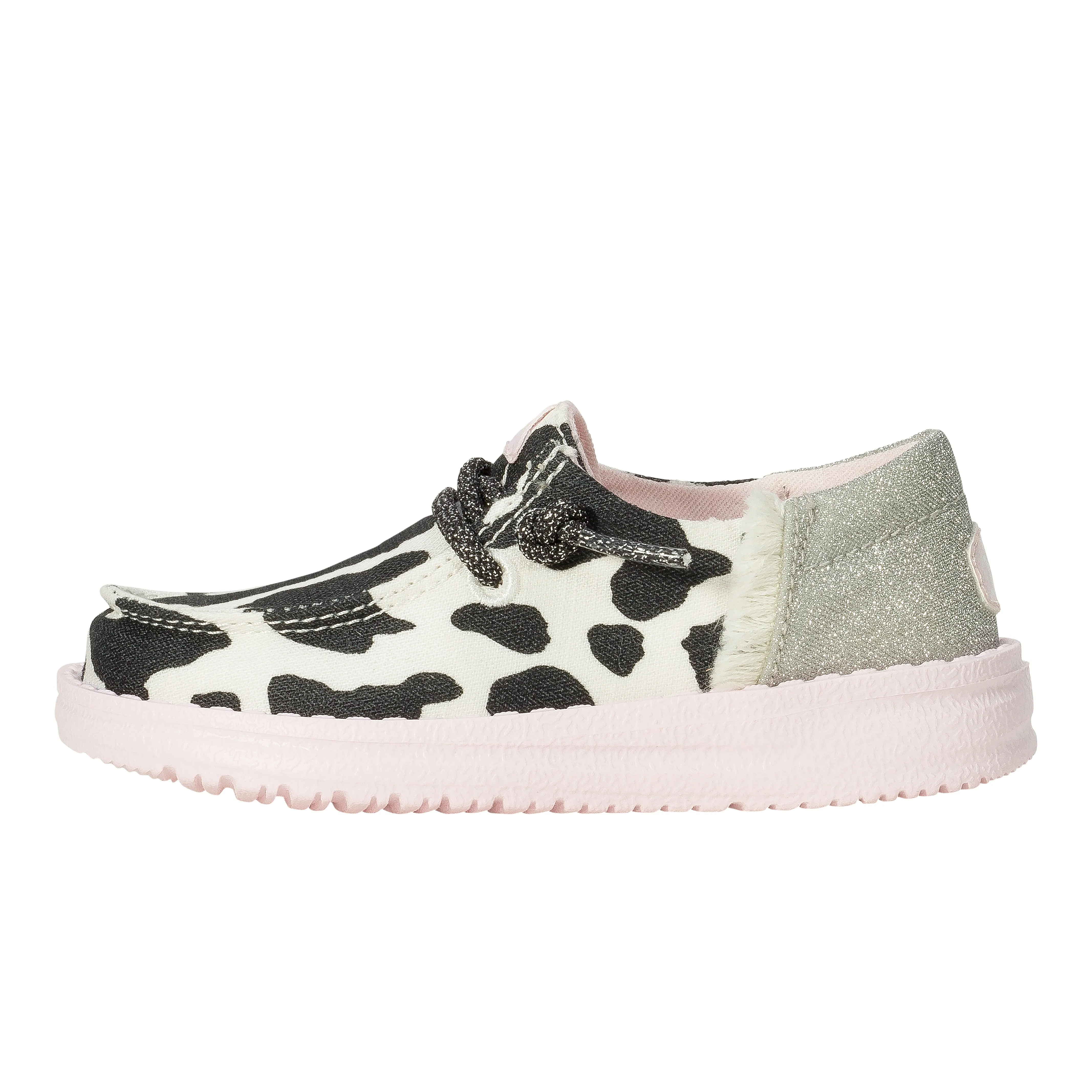 Wendy Funk Toddler Cow - Black/Pink