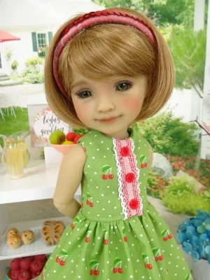 Wild Cherry - dress with shoes for Ruby Red Fashion Friends doll