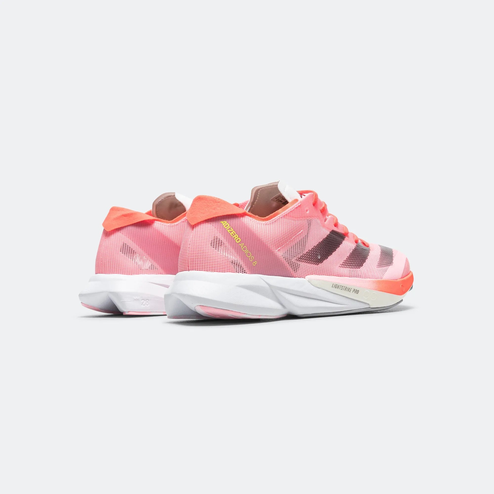 Womens Adizero Adios 8 - Pink Spark/Aurora Metallic