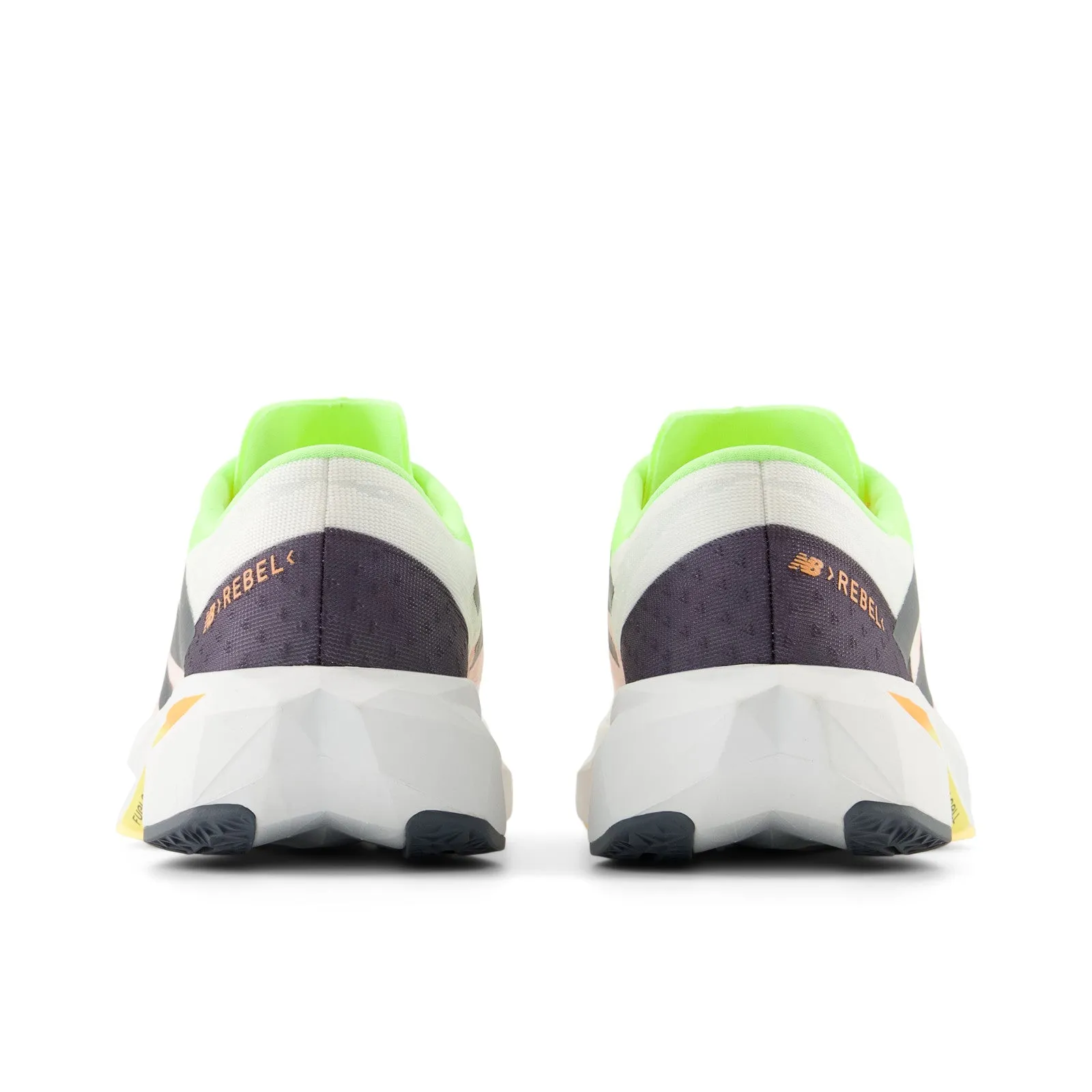 WOMEN'S FUELCELL REBEL V4 - B - LA4 WHITE/BLEACHED LIME GLO