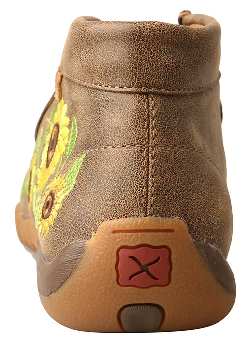 Women's Twisted X Sunflower Driving Moc