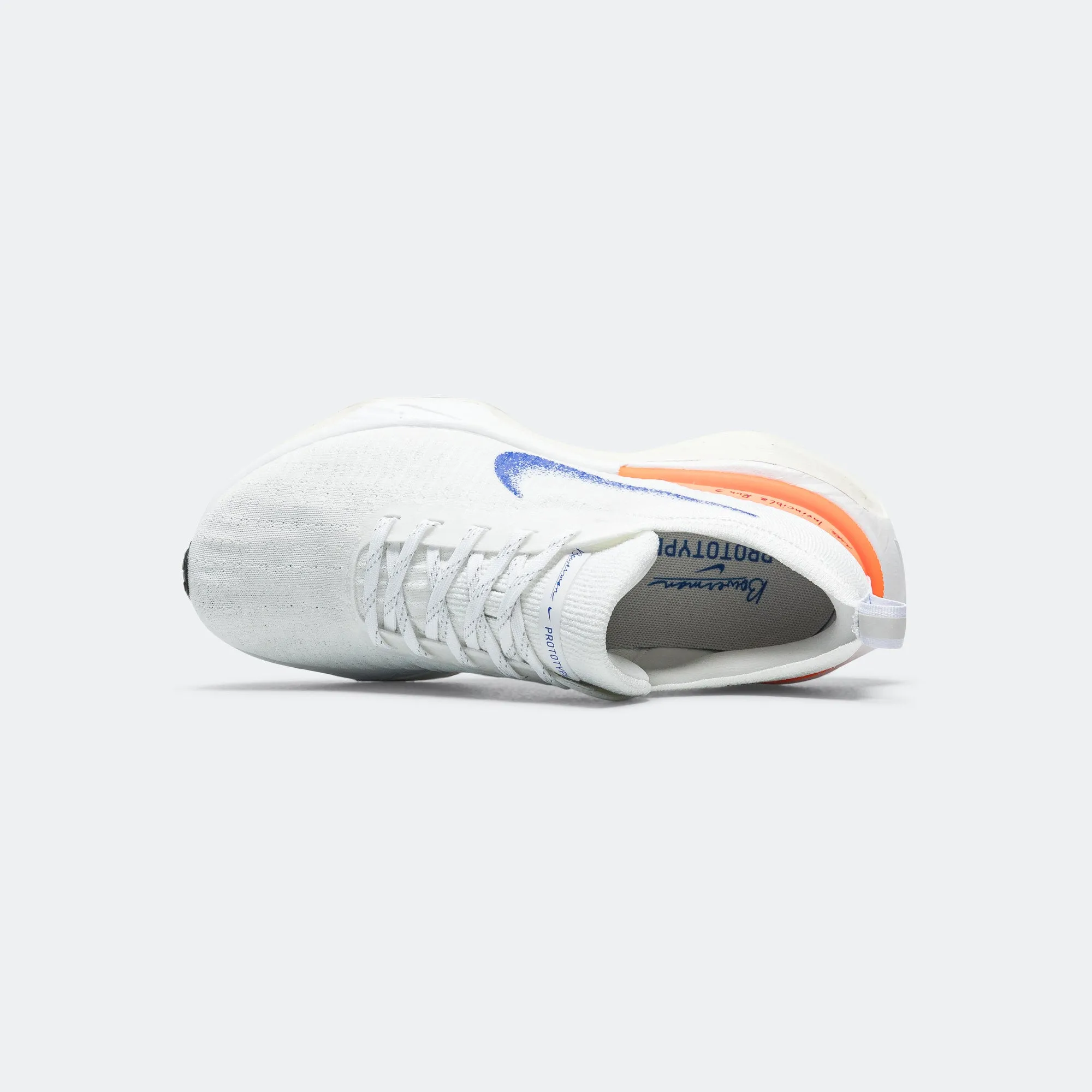 Womens ZoomX Invincible 3 'Blueprint' - White/Racer Blue-Total Orange