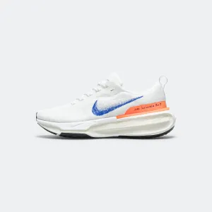 Womens ZoomX Invincible 3 'Blueprint' - White/Racer Blue-Total Orange