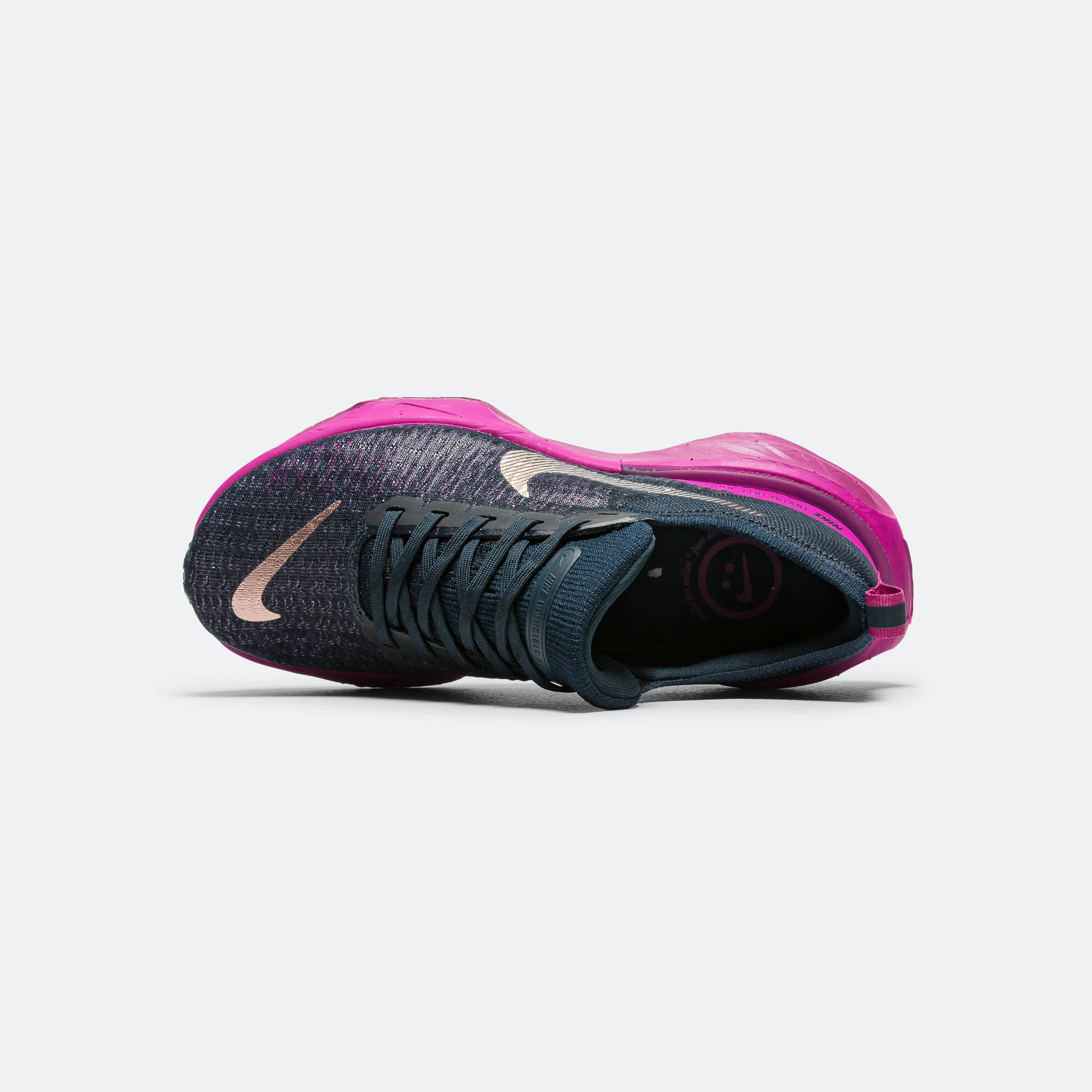 Womens ZoomX Invincible Run 3 - Armory Navy/Metallic Red Bronze