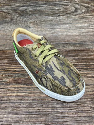 yca0009 Kid's Mossy Oak Bottomland Kicks by Twisted X